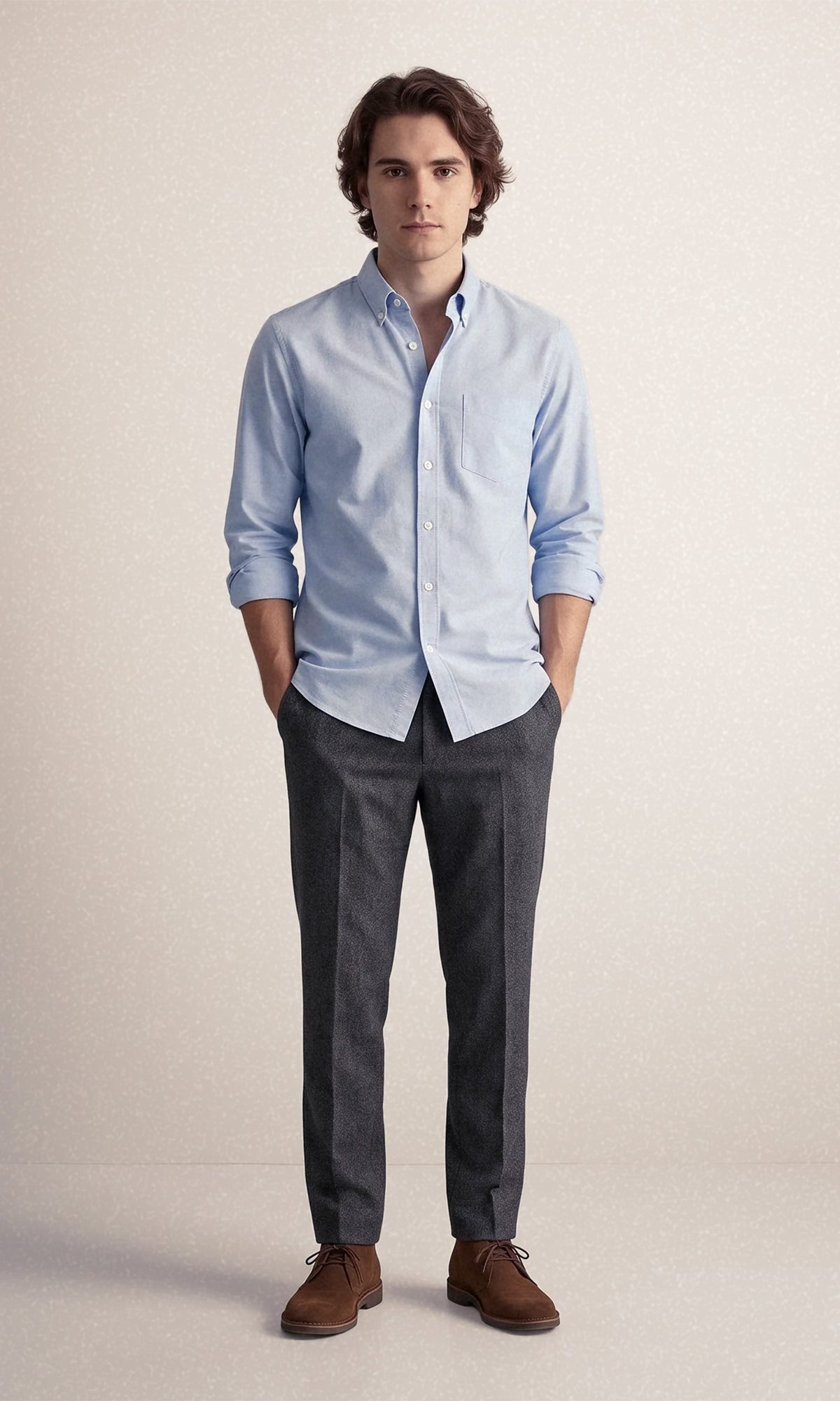 FOUNDER'S SOLID SHIRT - SKY BLUE