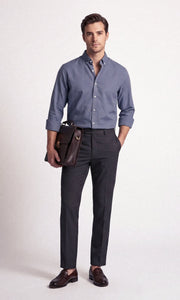 FOUNDER'S SOLID SHIRT - GREY