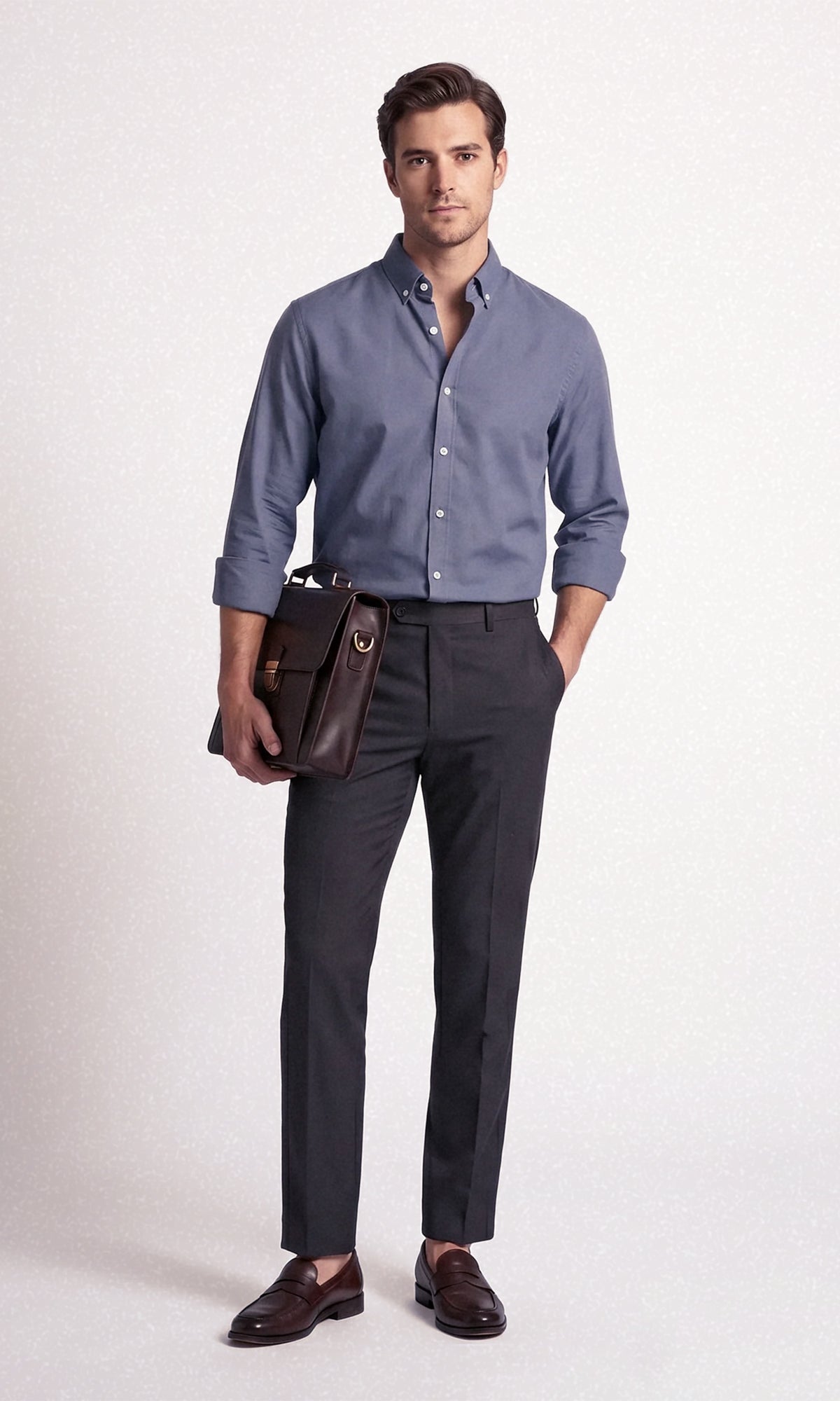 FOUNDER'S SOLID SHIRT - GREY