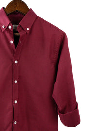 FOUNDER'S SOLID SHIRT - MAROON