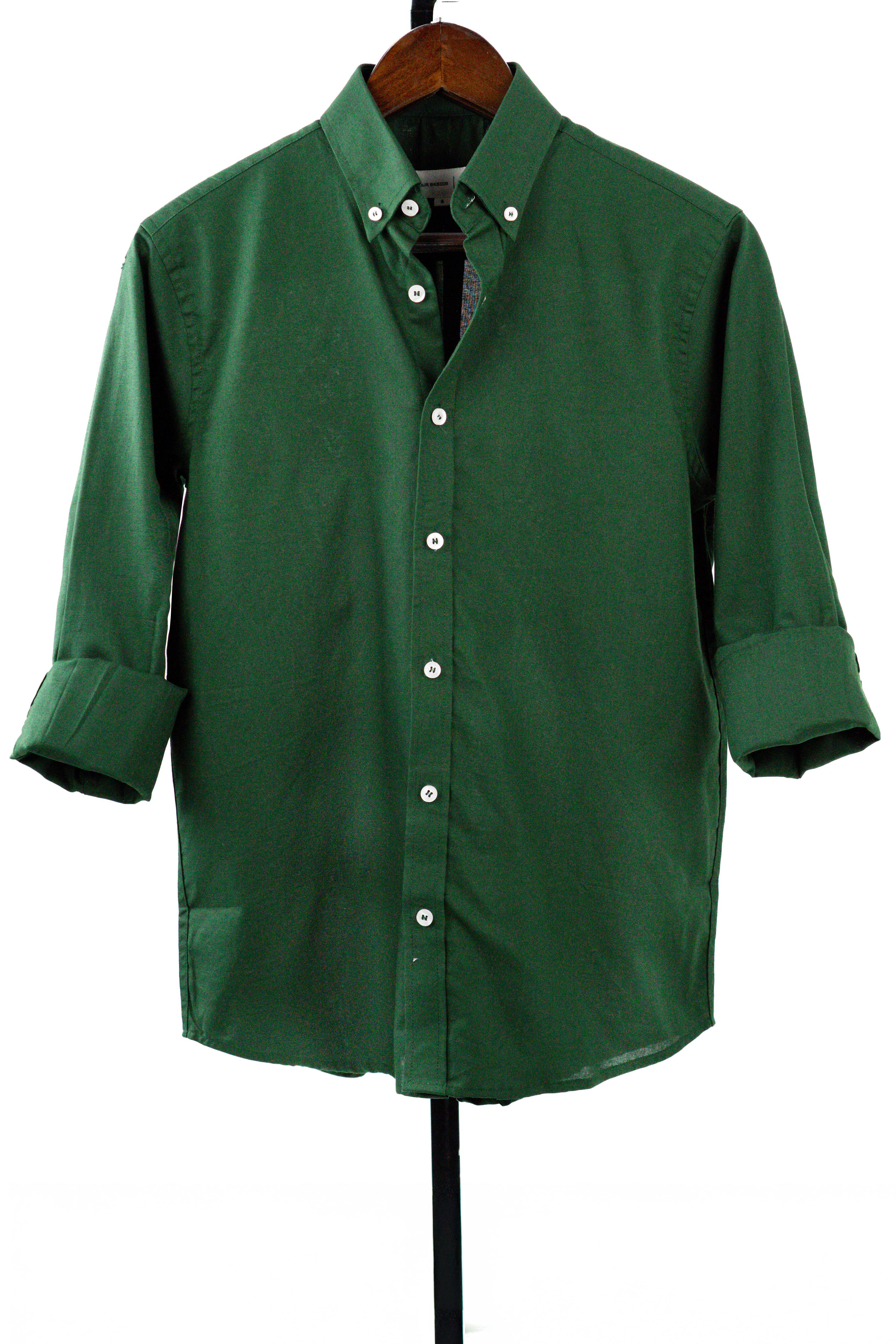 FOUNDER'S SOLID SHIRT - GREEN