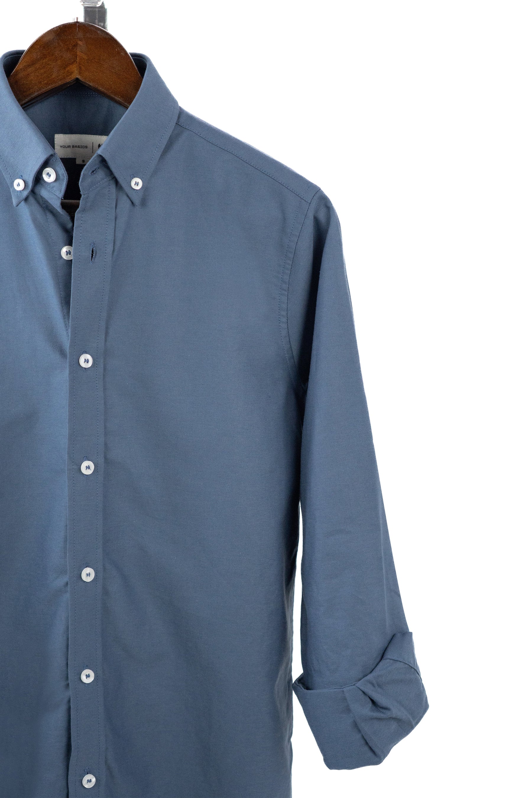 FOUNDER'S SOLID SHIRT - DARK SKY BLUE